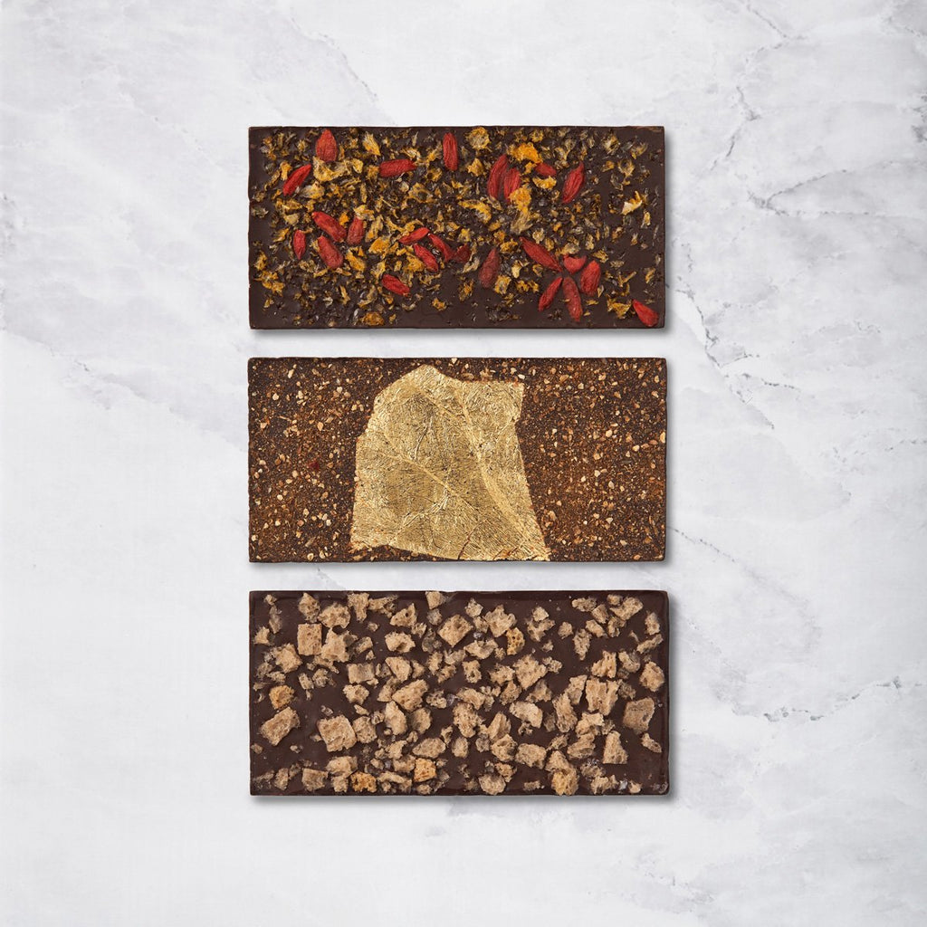 3-Bar Dark Chocolate Set